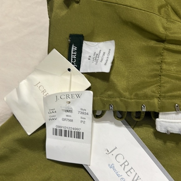 J Crew NWT Sadie Silk Party‎ Dress - Picture 4 of 11